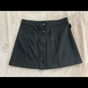 Forever 21 faux suede mini skirt